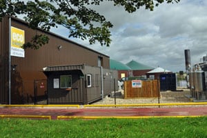 The Piddlehinton AD facility will process up to 15,000 tonnes of organic waste and 6,000 tonnes of pig slurry every year